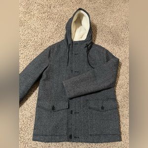 Mens Express Winter coat/parka/peacoat. Size Medium